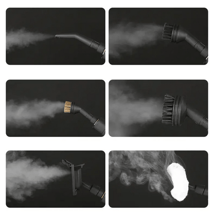 Nettoyeur Vapeur 2500W – Nettoyage Profond Polyvalent avec Réservoir 1,1 L & Accessoires Inclus - Rondor