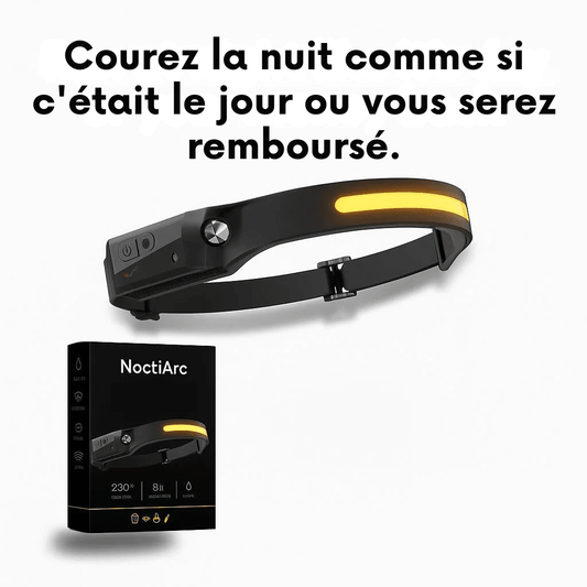 NoctiArc™ – Éclairage panoramique à 230° avec commande mains libres - Rondor