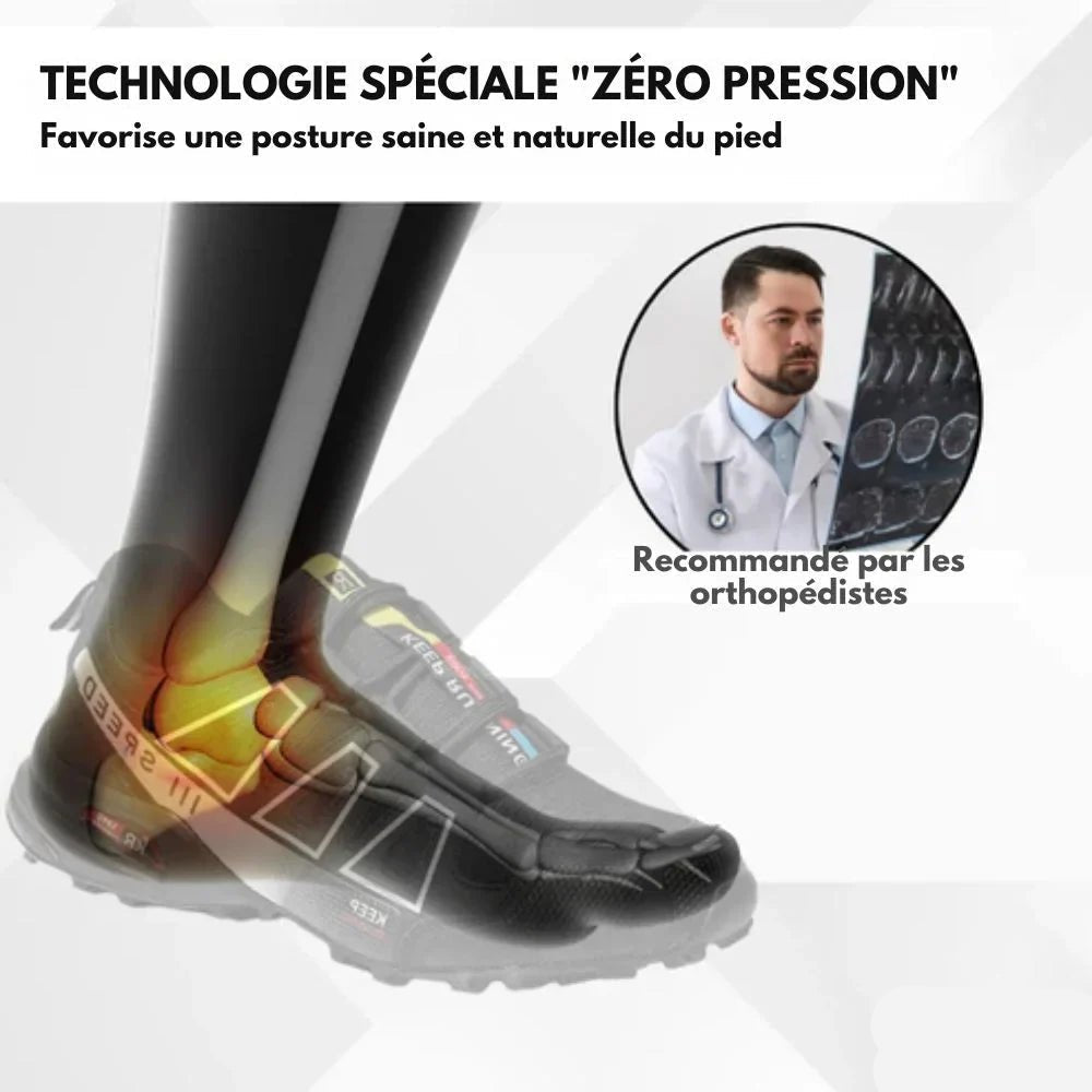 OrthoBalance – Chaussures de randonnée ergonomiques anti - douleur - Rondor