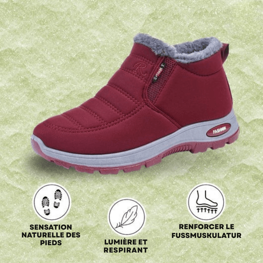 OrthoWinter - Bottines d’hiver doublées en fourrure semelle antidérapante - Rondor