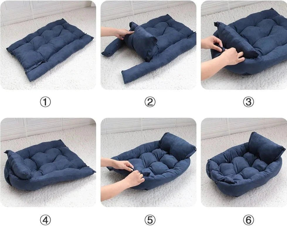 Panier multi-position pour chien - Sadoper™