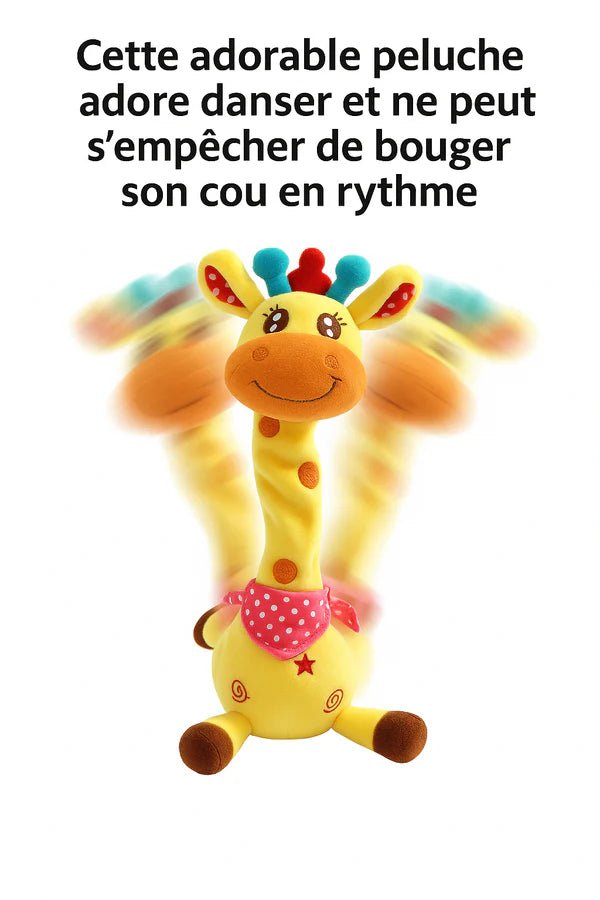 Peluche Girafe Interactive Chantante – Compagnon Musical pour Enfants - Rondor