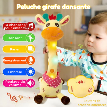 Peluche Girafe Interactive Chantante – Compagnon Musical pour Enfants - Rondor