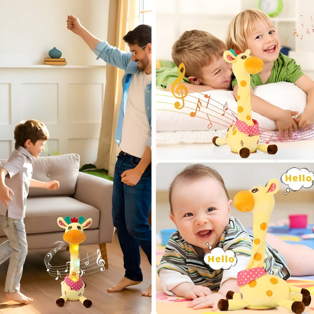 Peluche Girafe Interactive Chantante – Compagnon Musical pour Enfants - Rondor
