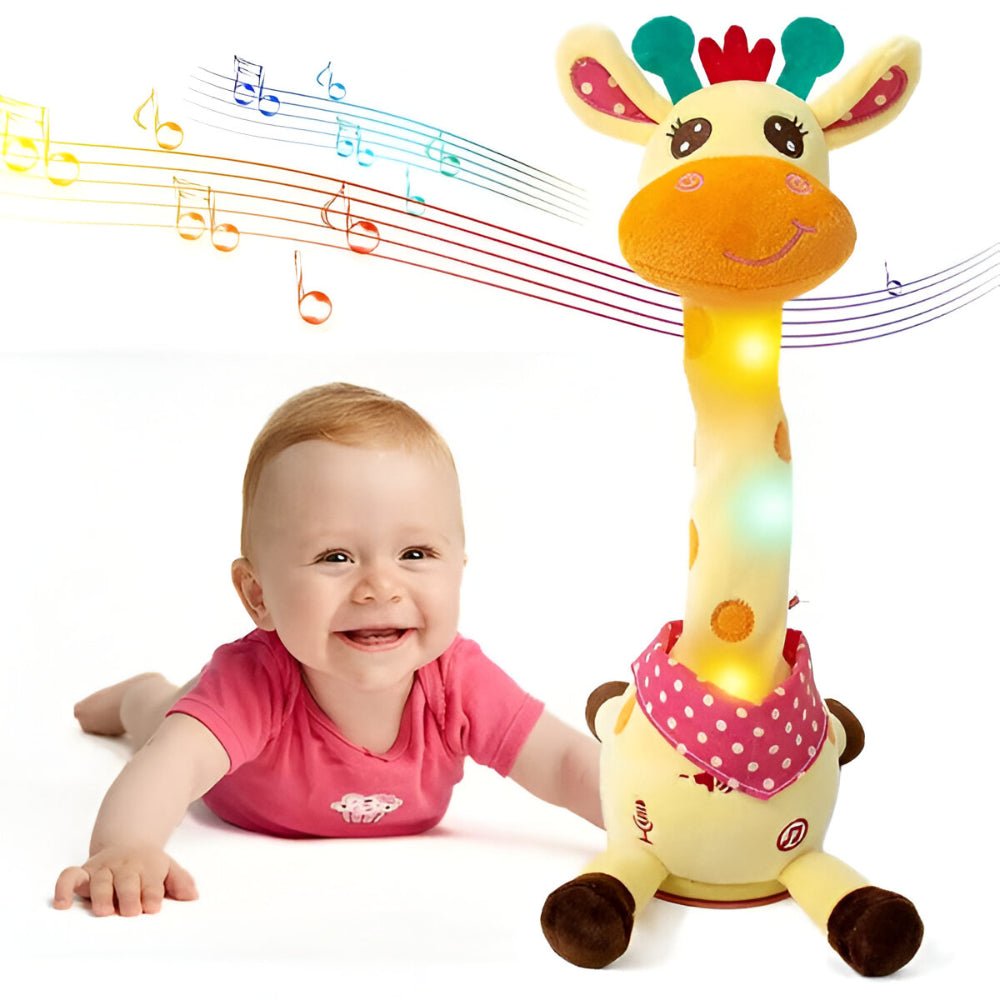 Peluche Girafe Interactive Chantante – Compagnon Musical pour Enfants - Rondor