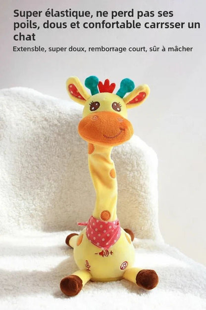 Peluche Girafe Interactive Chantante – Compagnon Musical pour Enfants - Rondor