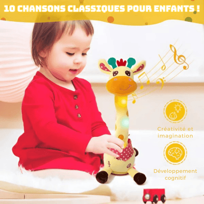 Peluche Girafe Interactive Chantante – Compagnon Musical pour Enfants - Rondor