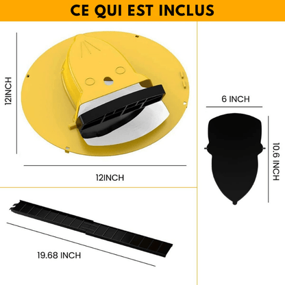 Pièges à Souris Écologiques - Seau Couvercle Lot de 4 - Rondor