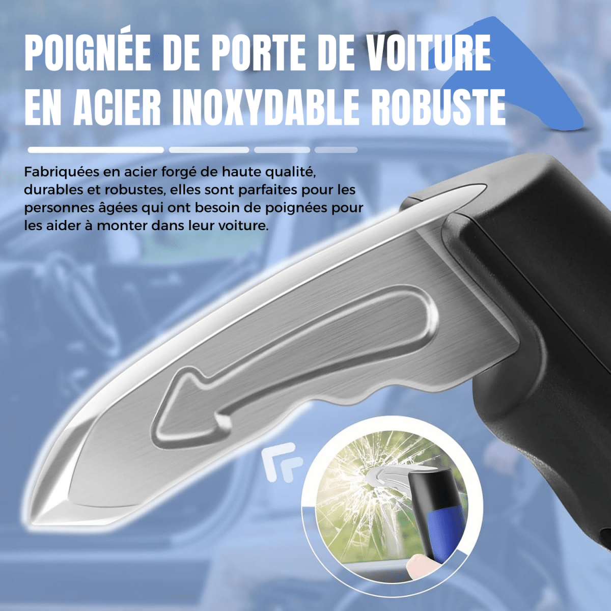 Poignée d’Assistance pour Porte de Voiture - Rondor