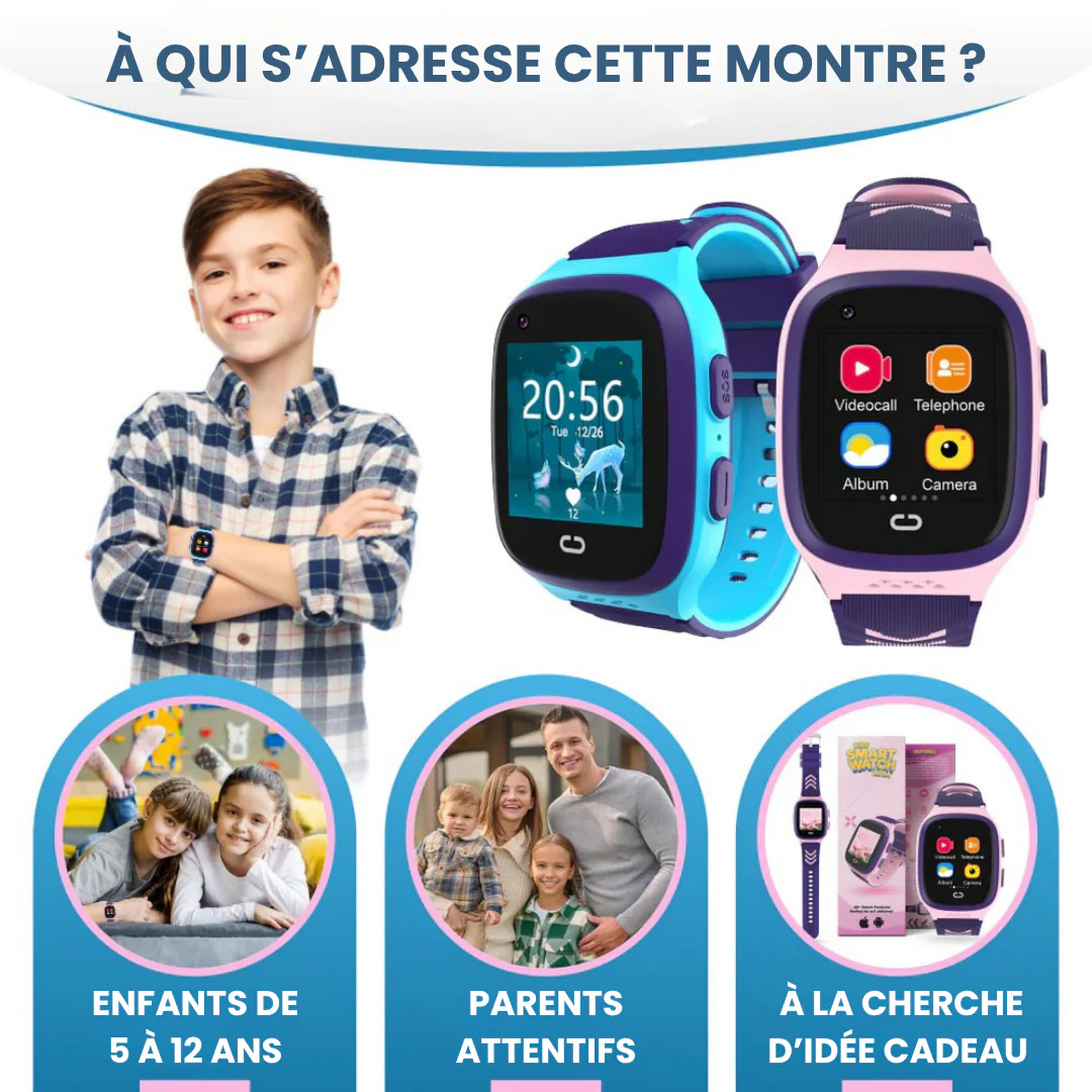 Rondor - Montre GPS Connectée 4G Pour Enfant - Rondor