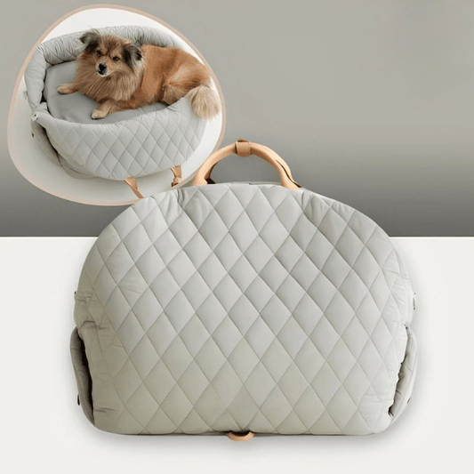 Sac de Transport pour chien 6kg max (ou Chat 8 kg max) - Avec Coussin Confortable | JuJuCocoonBag™ - Rondor