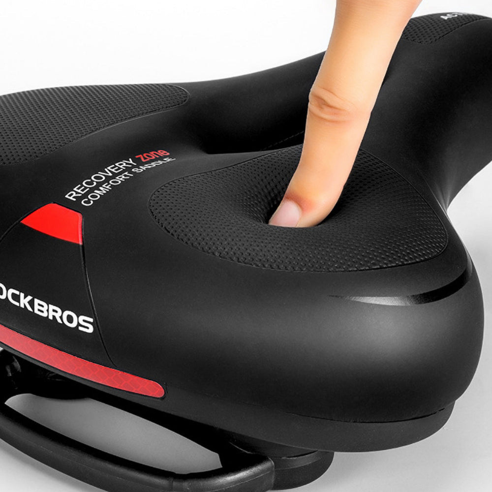 Selle de vélo antidouleur en mousse à mémoire de forme - Rondor