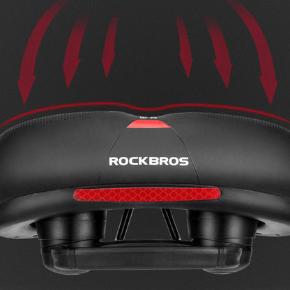 Selle de vélo antidouleur en mousse à mémoire de forme - Rondor