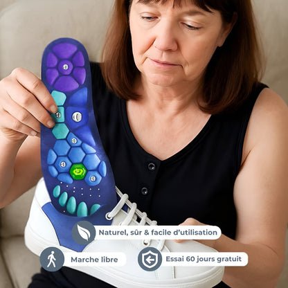 Semelles Magnétiques d'Acupuncture - Rondor