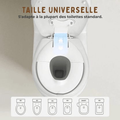 Siège de toilettes pliable et portable pour enfants - Rondor