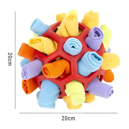 SnuffleJoy Sadoper™ | Balle à Renifler Interactive et Jouet à Friandises pour Chiens