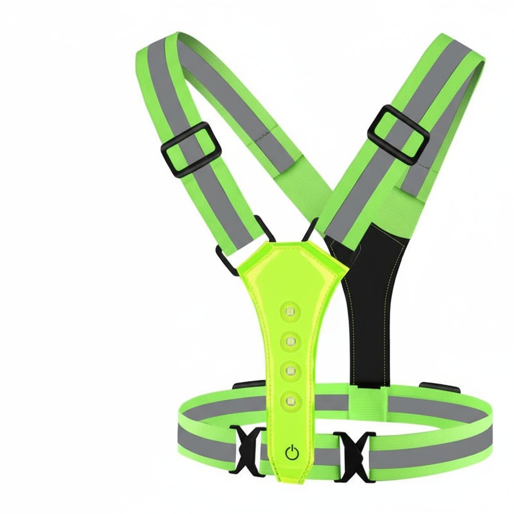 STAYLIT – Gilet LED rechargeable par USB pour la course à pied, le cyclisme et la randonnée - Rondor