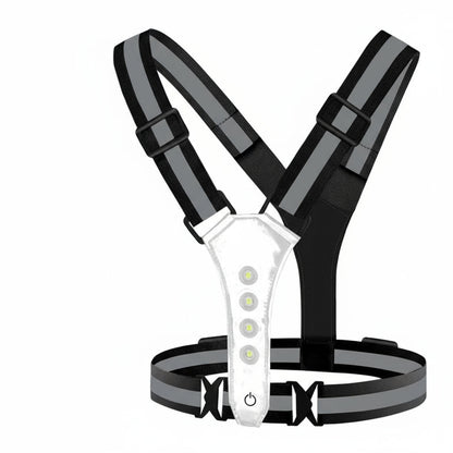 STAYLIT – Gilet LED rechargeable par USB pour la course à pied, le cyclisme et la randonnée - Rondor