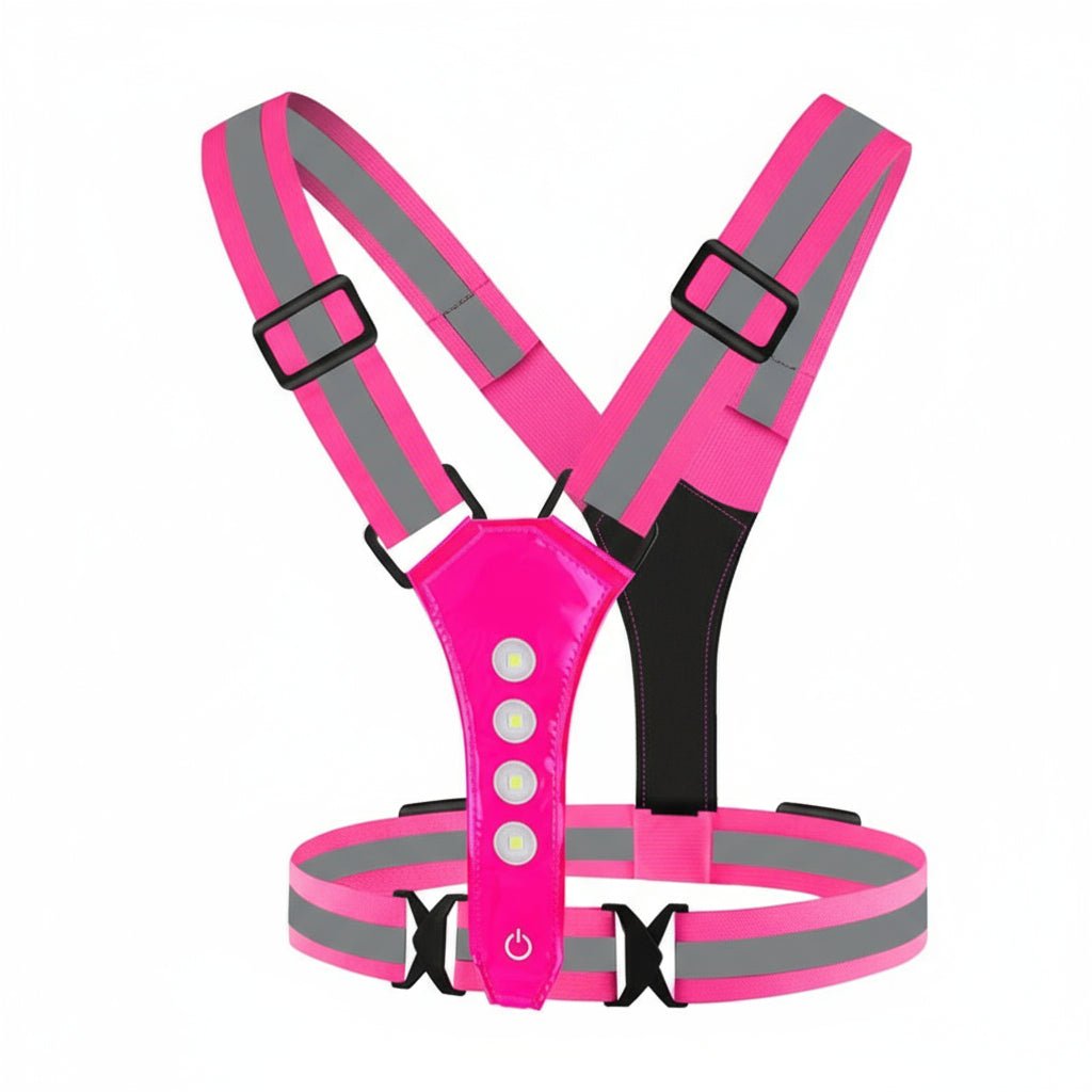 STAYLIT – Gilet LED rechargeable par USB pour la course à pied, le cyclisme et la randonnée - Rondor