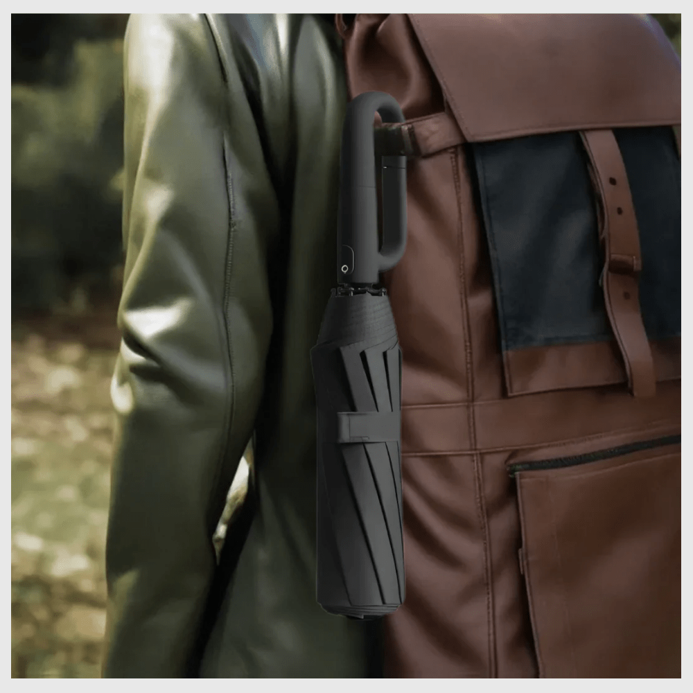 StormiPro™ – Parapluie Anti - Vent Ultra Résistant et Compact - Rondor