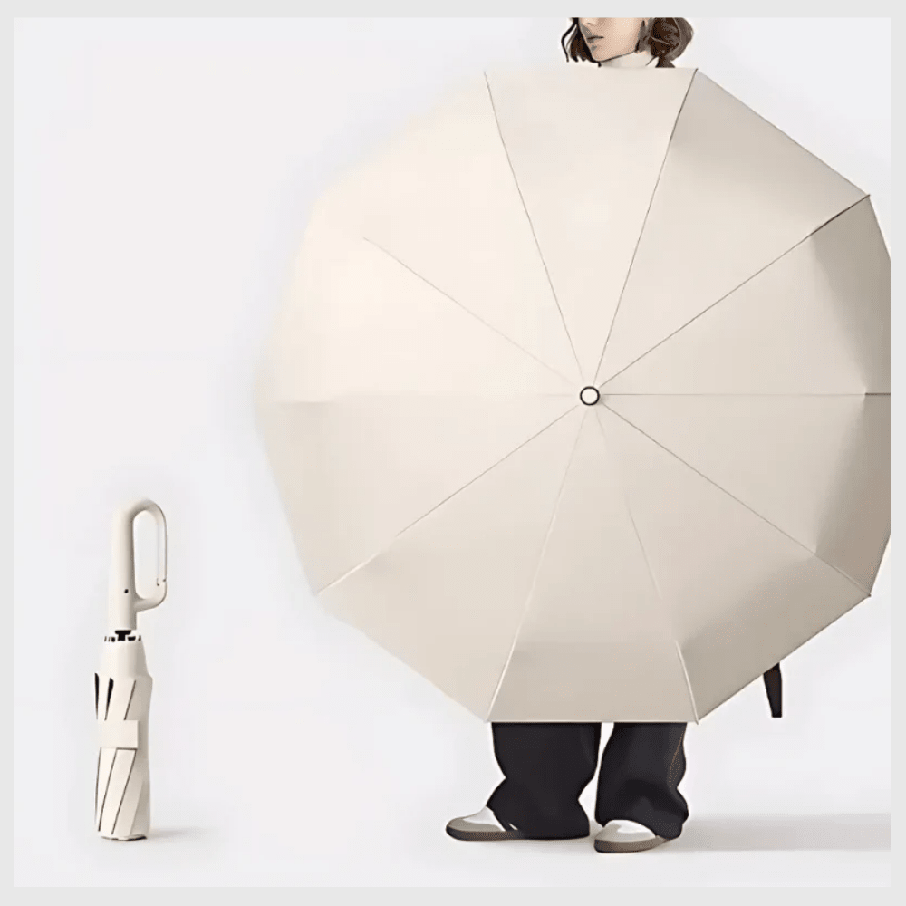 StormiPro™ – Parapluie Anti - Vent Ultra Résistant et Compact - Rondor