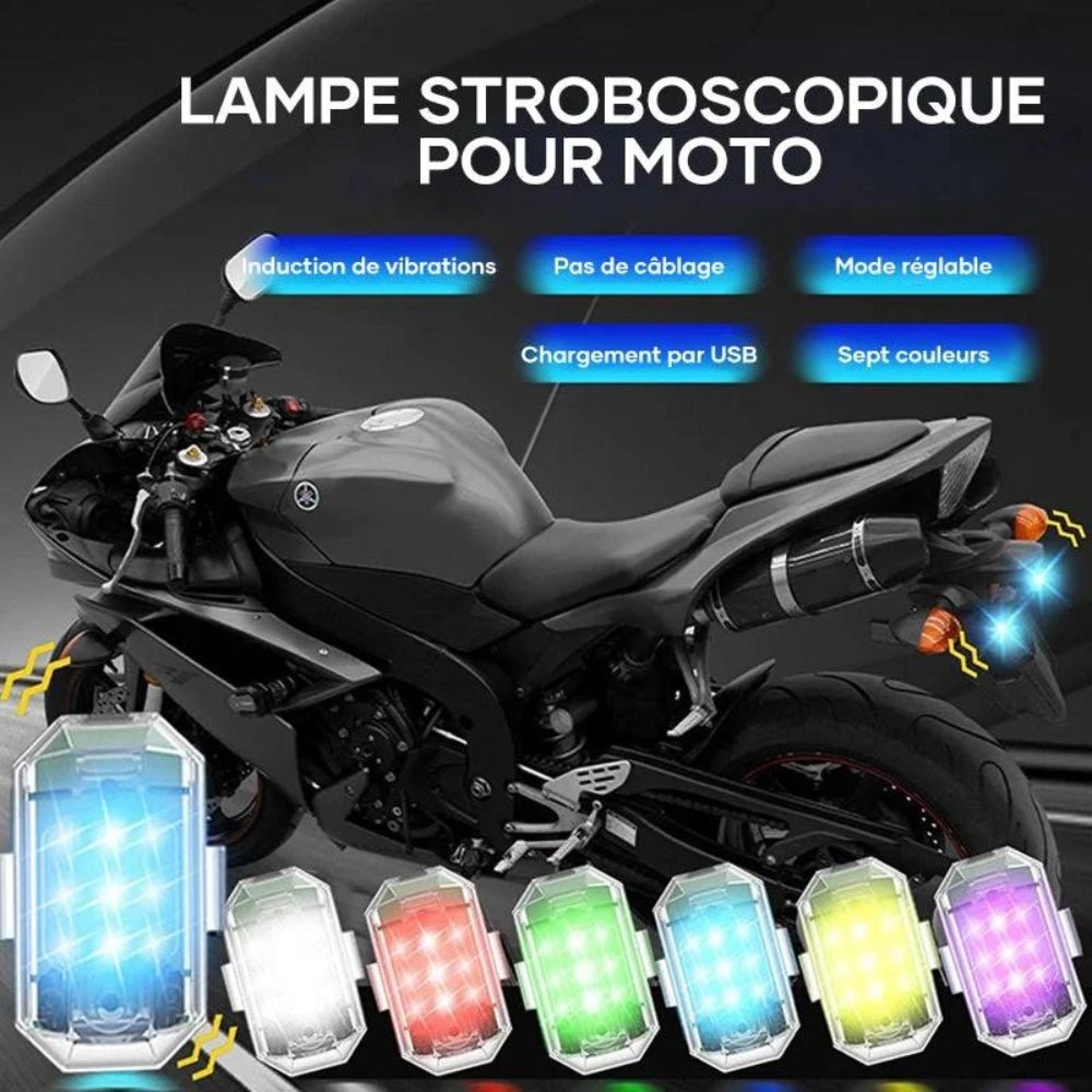 Stroboscope LED M3 pour Voiture, Moto, Vélo | RONDOR - Rondor
