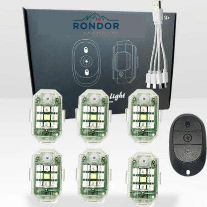 Stroboscope LED M3 pour Voiture, Moto, Vélo | RONDOR - Rondor