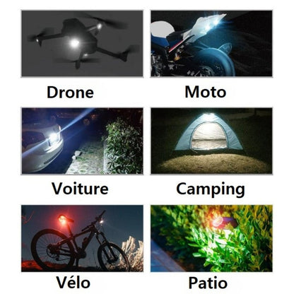 Stroboscope LED M3 pour Voiture, Moto, Vélo | RONDOR - Rondor