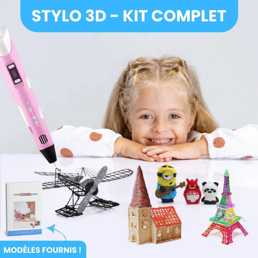 Stylo 3D Éducatif pour Enfants - Rondor