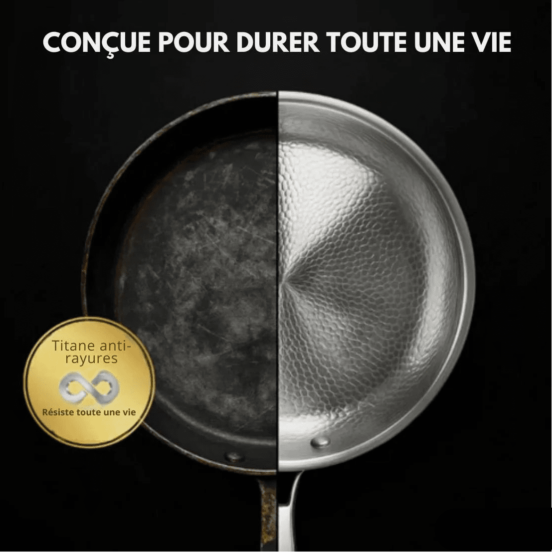 TitanCore® – La seule poêle antiadhésive qu’il vous faut - Rondor