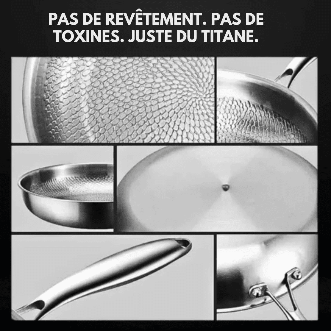 TitanCore® – La seule poêle antiadhésive qu’il vous faut - Rondor