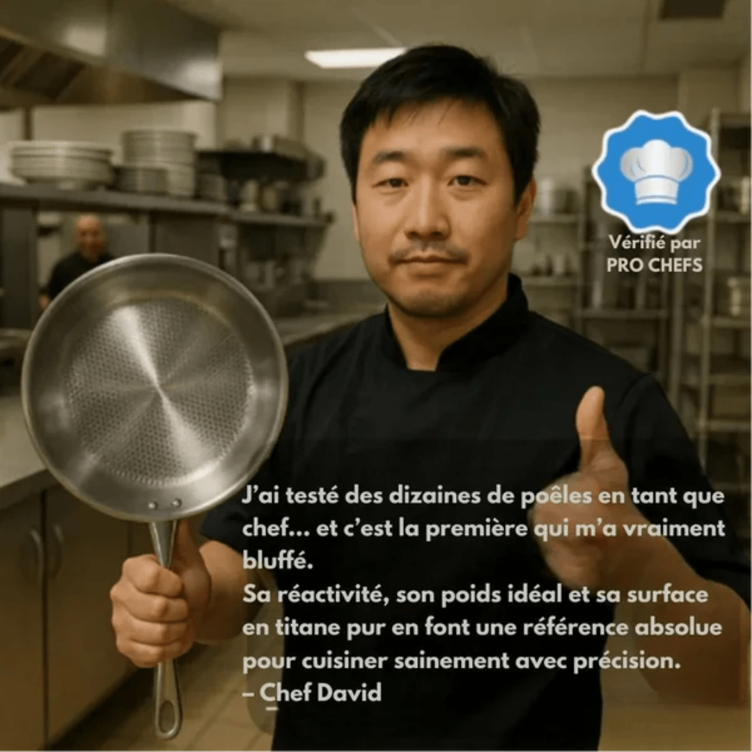 TitanCore® – La seule poêle antiadhésive qu’il vous faut - Rondor