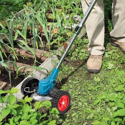 Tondeuse à Gazon Sans Fil Pliable – Hauteur Réglable, Roues & Système Multi - Lames - Rondor