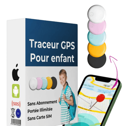 Traceur GPS Enfant Sans Abonnement - Rondor - ANDROID / iOS - Rondor