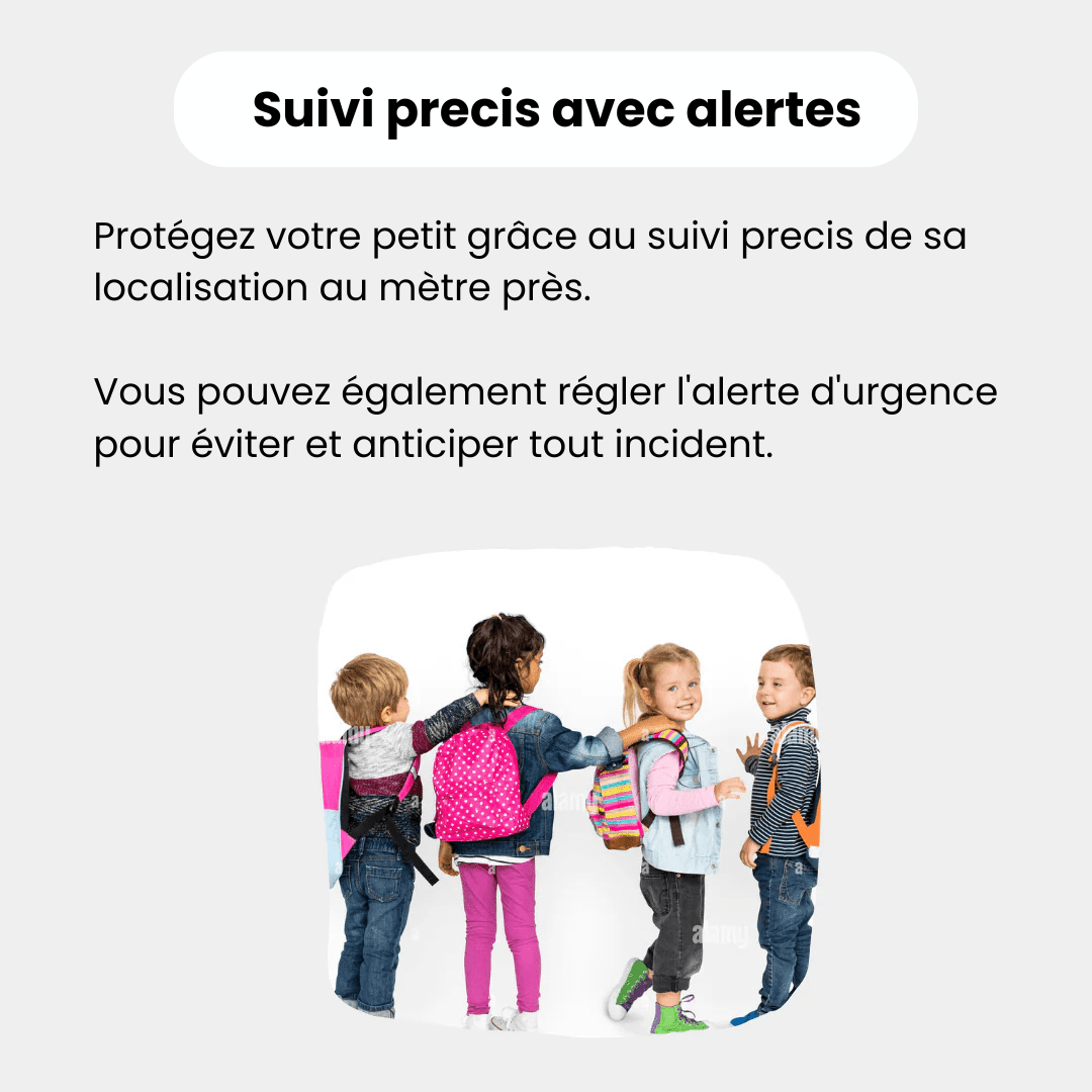 Traceur GPS Enfant Sans Abonnement - Rondor - ANDROID / iOS - Rondor
