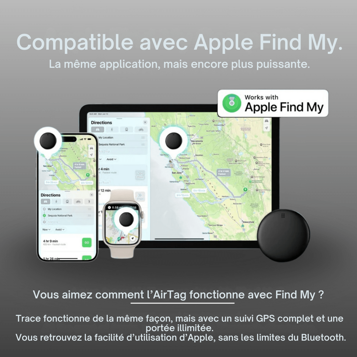 Traceur GPS sans abonnement - Rondor