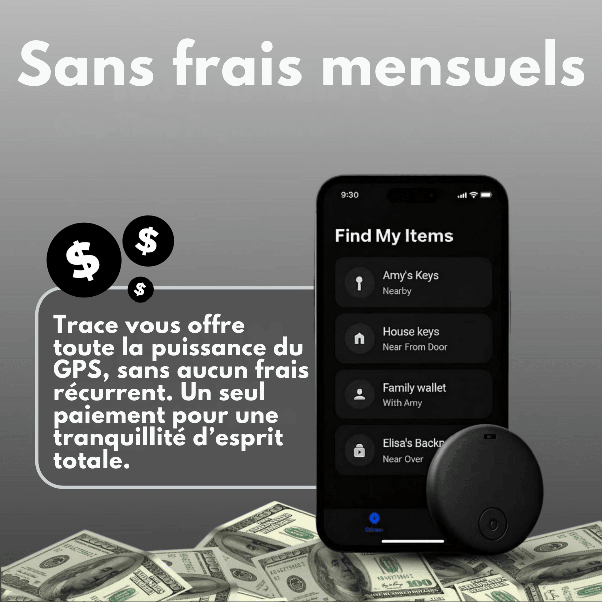 Traceur GPS sans abonnement - Rondor