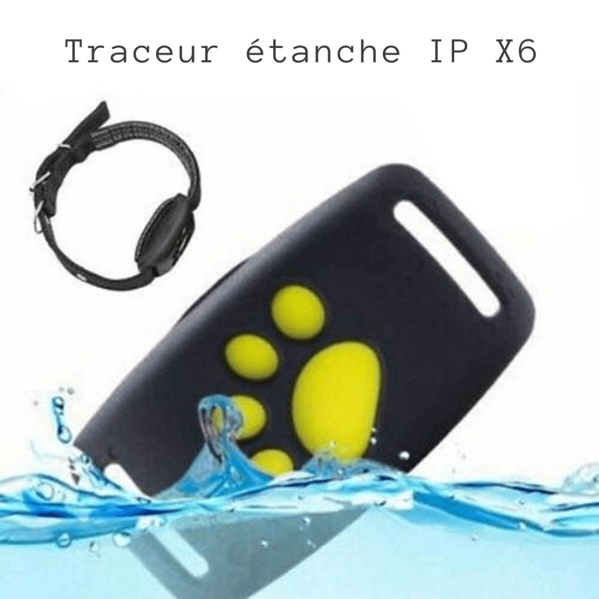 TrackMyCat™ - Dispositif de localisation de traqueur GPS Cat pour animaux de compagnie - Rondor