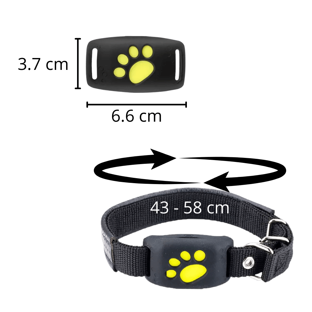 TrackMyCat™ - Dispositif de localisation de traqueur GPS Cat pour animaux de compagnie - Rondor