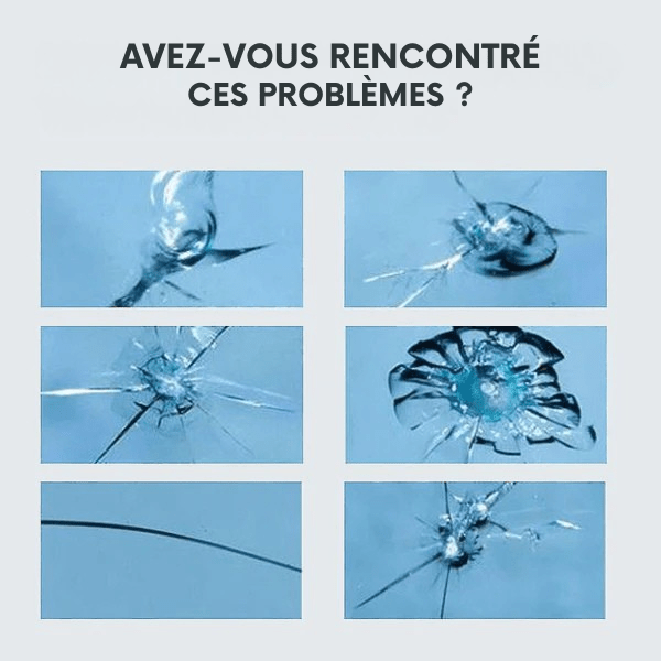 VerreFix™ | réparer facilement les fissures et les rayures - Rondor