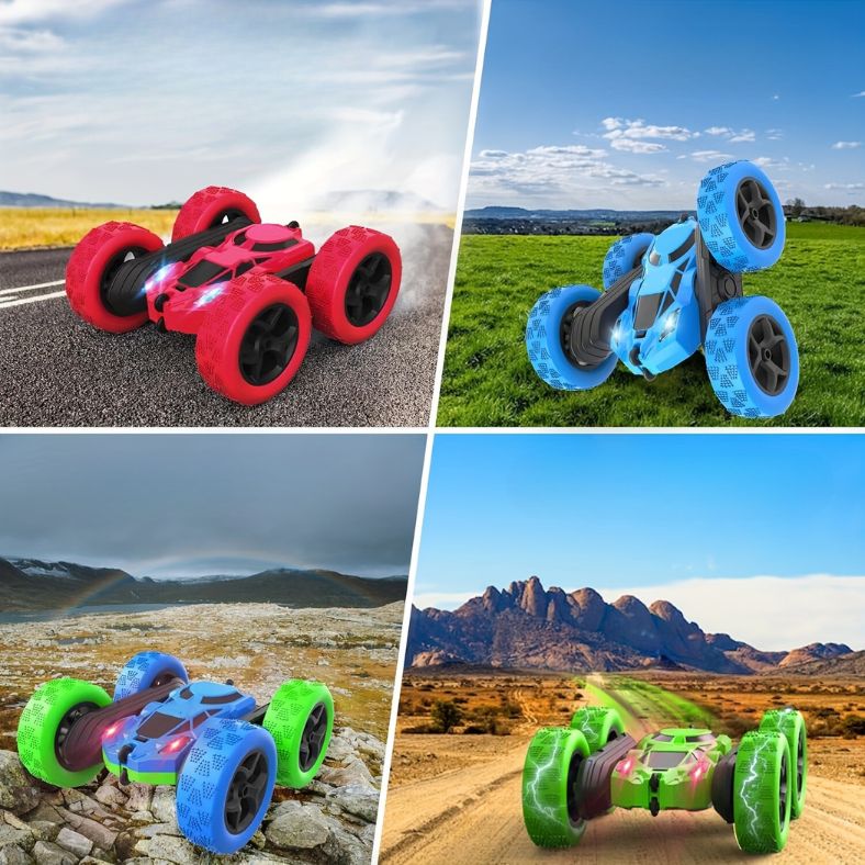 Voiture tout terrain télécommandée - StuntyCar™